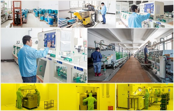 鑫海森微孔蝕刻加工生產線